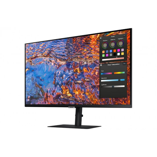 Monitor 32 cale ViewFinity S80PX IPS 3840x2160 UHD 16:9 1xHDMI 1xDP 1xUSB-C (90W) 3xUSB 3.0 LAN 5ms PinP/PbyP 60Hz HAS+PIV płaski 3YOn-Site