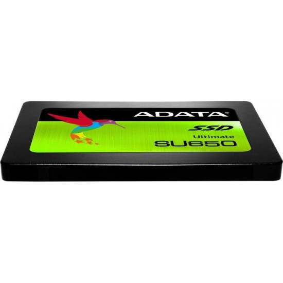 SSD|ADATA|SU650|240GB|SATA 3.0|Write speed 450 MBytes/sec|Read speed 520 MBytes/sec|2,5