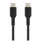 Cable Braided USB-C USB-C 1m Black