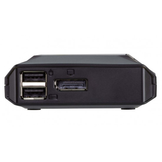 2-Port 4K USB-C DP Cable KVM Switch