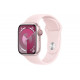 Watch Series 9 GPS + Cellular 41mm Pink Aluminium Case with Light Pink Sport Band - M/L