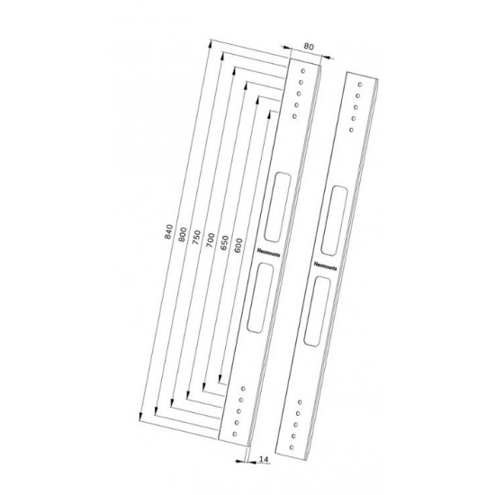 TV SET ACC VESA EXTENSION KIT/AWL-250BL18 NEOMOUNTS