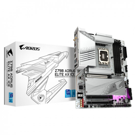 Motherboard Z790 AORUS ELITE AX ICE S1700 4DDR5 USB/DP ATX