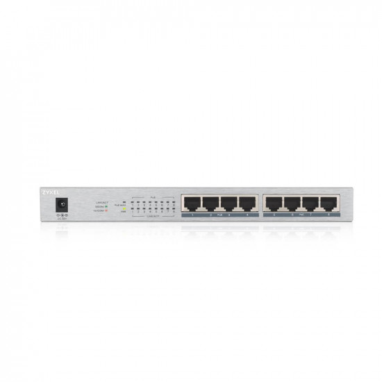 Switch GS1008-HP 8 Port Gigabit PoE + unmanaged desktop 60W