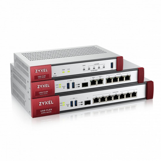 USG Flex firewall, V2 10/100/1000 1WLAN/4LAN/