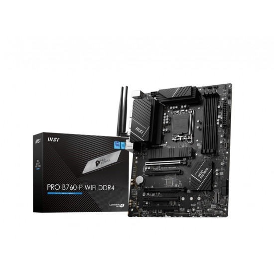 Motherboard PRO B760-P WIFI DDR4 s1700 4DDR4 DP/HDMI ATX