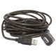 USB extension cable 5M active black