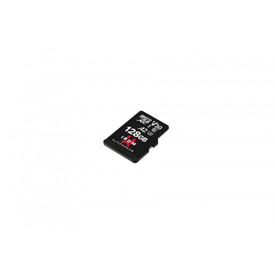 Memory card microSD IRDM 128GB UHS-I U3 A2 + adapter