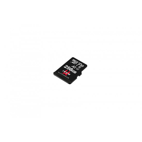 Memory card microSD IRDM 256GB UHS-I U3 A2 + adapter