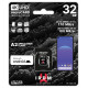 Memory card microSD IRDM 32GB UHS-I U3 A2 + adapter