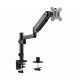 Adjustable desk display mounting arm, 17 inches -32 inches, up to 9 kg