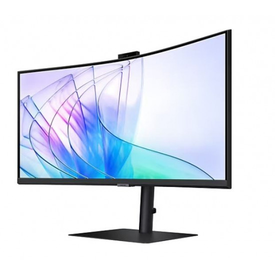 Monitor 34 inches ViewFinity S65VC VA 3440x1440 UWQHD 21:9 1xHDMI 1xDP 1xUSB-C (90W) 2xUSB 3.0 LAN (RJ45) 5ms HAS Webcam speakers curved 3YOS