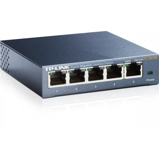 5-Port 10/100/1000Mbps Desktop Switch TL-SG105