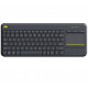 K400+ Wireless Touch Keyboard black