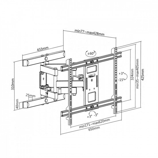 TV Bracket 37-80