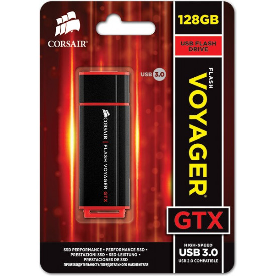 VOYAGER GTX 128 GB USB 3.0 360/450 Mb/s Plug and Play 