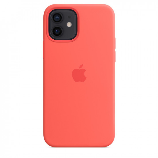 IPHONE 12_12 PRO Silicone Case Pink Citrus