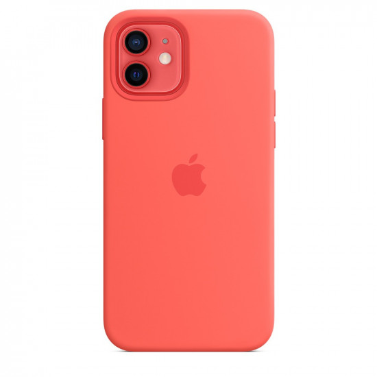 IPHONE 12_12 PRO Silicone Case Pink Citrus