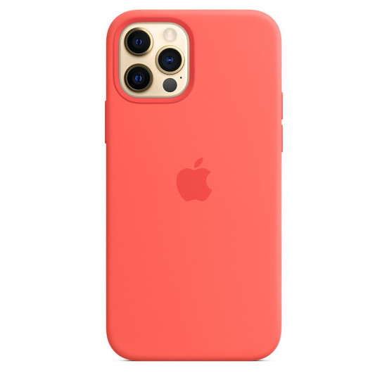 IPHONE 12_12 PRO Silicone Case Pink Citrus