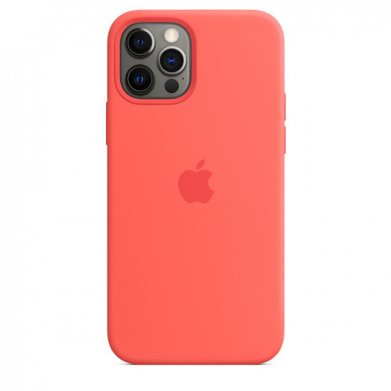 IPHONE 12_12 PRO Silicone Case Pink Citrus