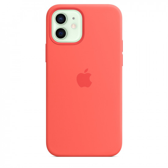 IPHONE 12_12 PRO Silicone Case Pink Citrus