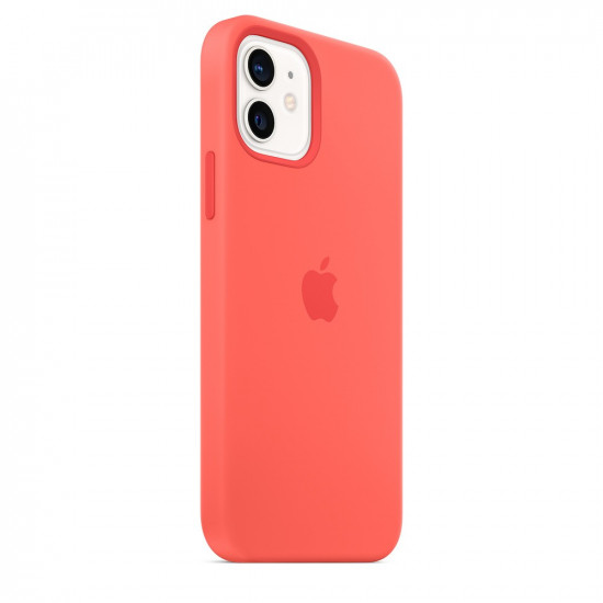 IPHONE 12_12 PRO Silicone Case Pink Citrus