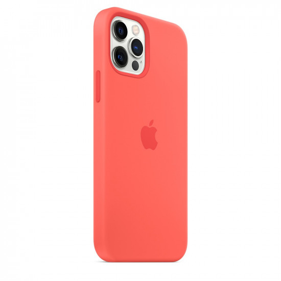 IPHONE 12_12 PRO Silicone Case Pink Citrus