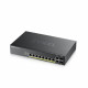 ZYXEL GS2220-10HP,EU REGION,8-PORT GBE L2 POE SWITCH WITH GBE UPLINK (1 YEAR NCC PRO PACK LICENSE BUNDLED)