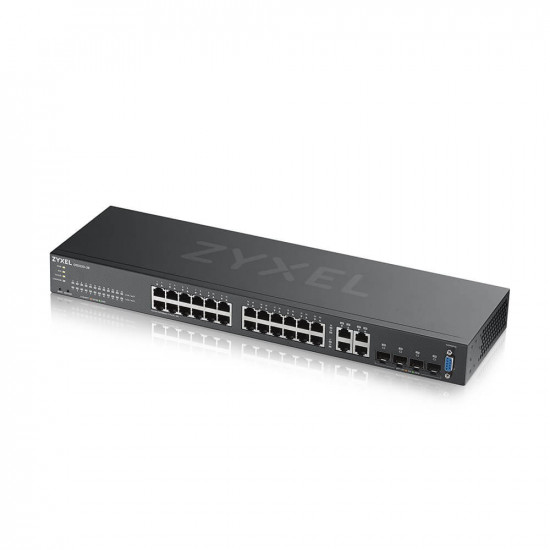 ZYXEL GS2220-28,EU REGION,24-PORT GBE L2 SWITCH WITH GBE UPLINK (1 YEAR NCC PRO PACK LICENSE BUNDLED)