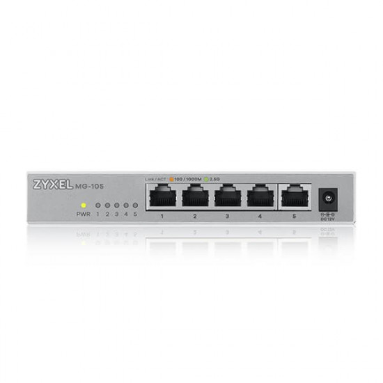 MG105 5Ports Desktop 2,5G unmanaged Switch