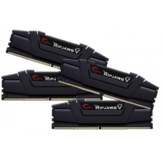 DDR4 64GB (4x16GB) RipjawsV 3200MHz CL16 XMP2 Black 