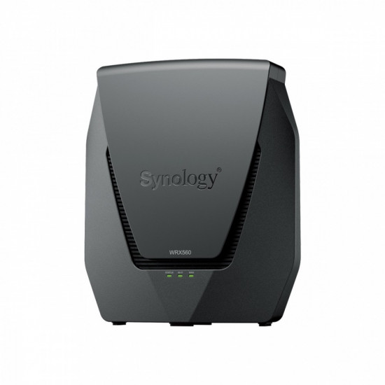 Wireless Router|SYNOLOGY|Wireless Router|3000 Mbps|Mesh|Wi-Fi 6|IEEE 802.11ax|USB 3.2|1 WAN|2 WAN|3x10/100/1000M|1x2.5GbE|WRX560