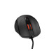 Mouse Pigeon 2 4000 DPI black 1.8m