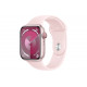 Watch Series 9 GPS + Cellular 45mm Pink Aluminium Case with Light Pink Sport Band - M/L