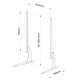 ART TV stand/legs 23-75 & 39 & 39 40kg SD-20