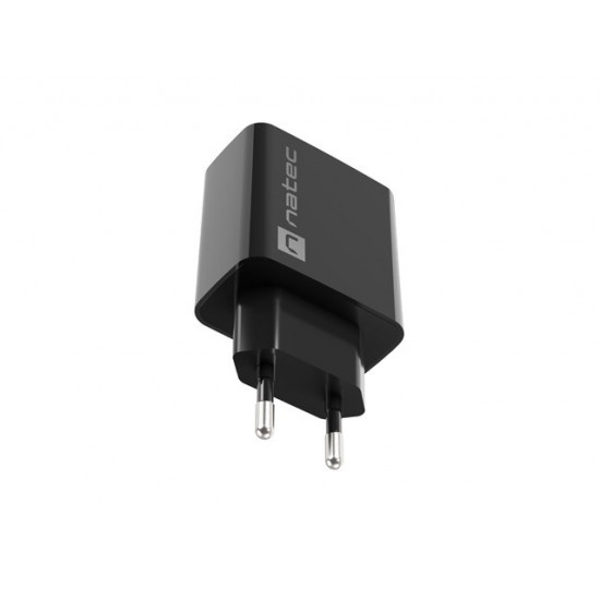 USB Charger Ribera 1x USB-A black