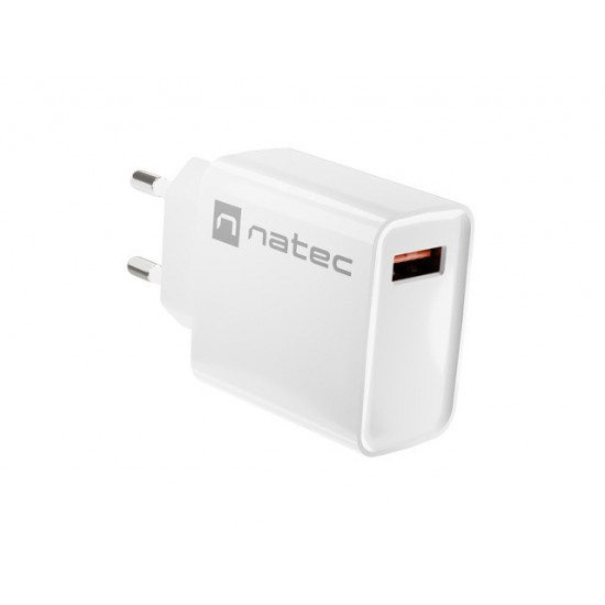 USB Charger Ribera 1x USB-A black