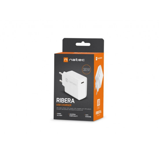 USB Charger Ribera 1x USB-C