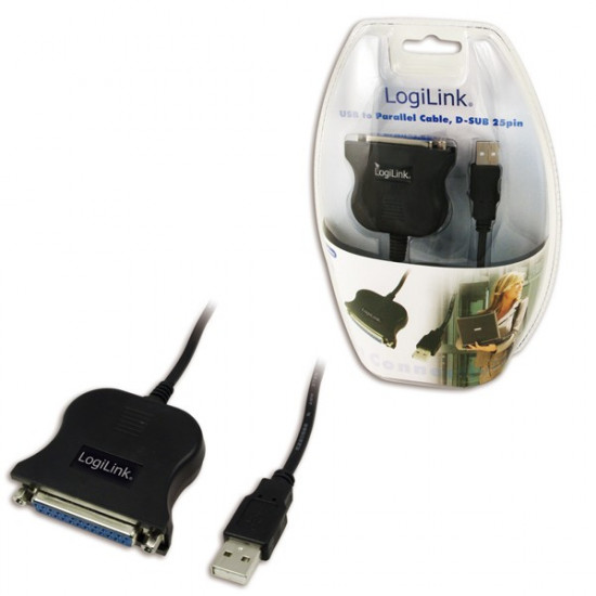 Adapter USB to DSUB-25pin, 1,5m 