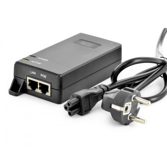 Active PoE + Injector 802.3af 30W Gigabit