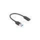 Adapter USB TYPE-C (F) AM 3.1 15 cm 