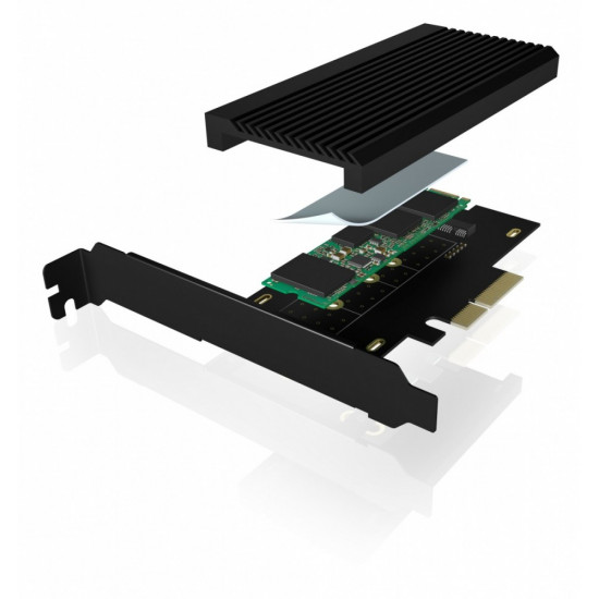 ICY BOX IB-PCI208-HS PCI card to M.2 SSD NVM