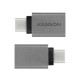 AXAGON RUCM-AFA adapter USB-C - USB-A ALU