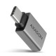 AXAGON RUCM-AFA adapter USB-C - USB-A ALU