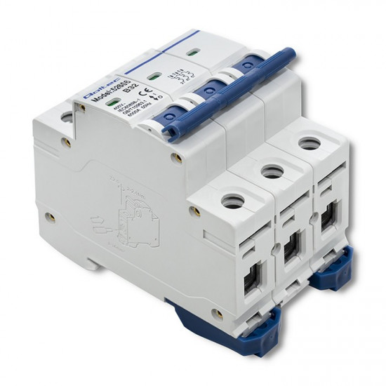 Overcurrent circuit breaker B32, fuse, AC