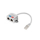 RJ45 Port Doubler RJ-45 - 2x RJ-45 FTP