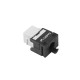 Keystone module RJ45 - LSA UTP cat.6a 180 degrees to the assembly box