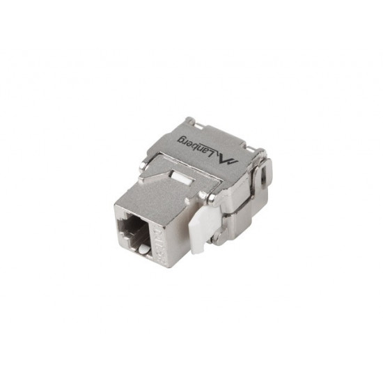 Keystone module RJ45 - LSA FTP cat.5e 180 degrees to the assembly box