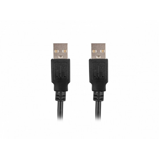 Kabel USB -A M/M 2.0 1.8m czarny