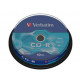 CD-R 52x 700MB 10P CB DL Ex Prot 43437